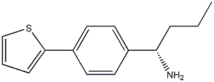 (1S)-1-(4-(2-THIENYL)PHENYL)BUTYLAMINE Struktur