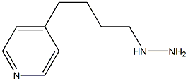 4-PYRIDIN-4-YL-BUTYLHYDRAZINE Struktur