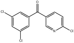 2-CHLORO-5-(3,5-DICHLOROBENZOYL)PYRIDINE Struktur