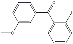 2-IODO-3'-METHOXYBENZOPHENONE Struktur