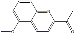 1-(5-METHOXYQUINOLIN-2-YL)ETHANONE Struktur