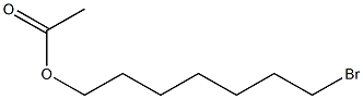 7-ACETOXY-1-BROMOHEPTANE Struktur