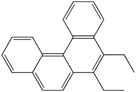 5,6-DIETHYLBENZO[C]PHENANTHRENE Struktur