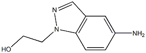 2-(5-AMINO-1H-INDAZOL-1-YL)ETHANOL Struktur