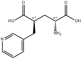 (2S,4S)-2-AMINO-4-PYRIDIN-3-YLMETHYL-PENTANEDIOIC ACID Struktur