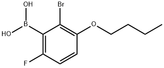 2-BROMO-3-BUTOXY-6-FLUOROPHENYLBORONIC ACID price.