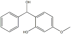 2-[HYDROXY(PHENYL)METHYL]-5-METHOXYPHENOL Struktur