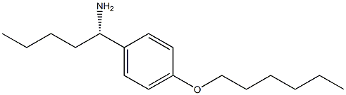 (1S)-1-(4-HEXYLOXYPHENYL)PENTYLAMINE Struktur