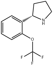 [2-((2S)PYRROLIDIN-2-YL)PHENOXY]TRIFLUOROMETHANE Struktur