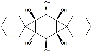 1,2:4,5-DICYCLOHEXYLIDENE-L-MYO-INOSITOL Struktur