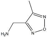 C-(4-METHYL-FURAZAN-3-YL)-METHYLAMINE Struktur