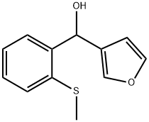 3-FURYL-(2-METHYLTHIOPHENYL)METHANOL Struktur