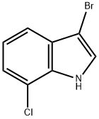 3-BROMO-7-CHLOROINDOLE Struktur