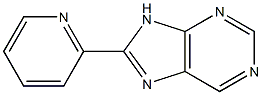 8-PYRIDIN-2-YL-9H-PURINE Struktur