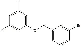 3-BROMOBENZYL-(3,5-DIMETHYLPHENYL)ETHER Struktur