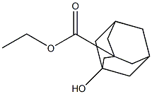 1-HYDROXYADAMANTANE-3-CARBOXYLIC ACID ETHYL ESTER Struktur