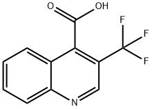 3-(TRIFLUOROMETHYL)QUINOLINE-4-CARBOXYLIC ACID Struktur