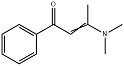 3-(DIMETHYLAMINO)-1-PHENYL-2-BUTEN-1-ONE Struktur