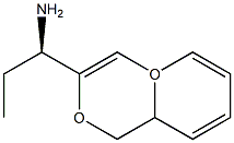 1-(2H,3H-BENZO[3,4-E]1,4-DIOXIN-6-YL)(1R)PROPYLAMINE Struktur