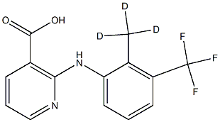 2-[2-METHYL-D3-3-(TRIFLUOROMETHYL)PHENYLAMINO]NICOTINIC ACID