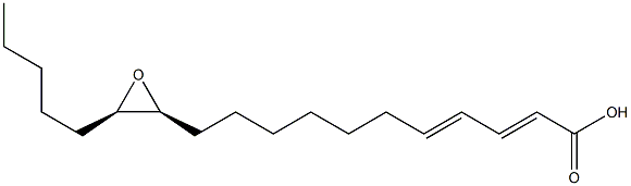 (+/-)-CIS-12,13-EPOXYOCTADECADIENOIC ACID Struktur