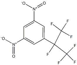 3,5-DINITRO-HEPTAFLUOROISOPROPYL-BENZENE Structure