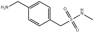 1-[4-(AMINOMETHYL)PHENYL]-N-METHYLMETHANESULFONAMIDE Struktur