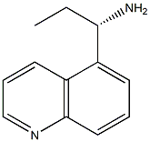 (1S)-1-(5-QUINOLYL)PROPYLAMINE Struktur