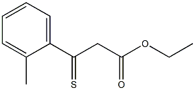 ETHYL (2-METHYLTHIOBENZOYL)ACETATE Struktur