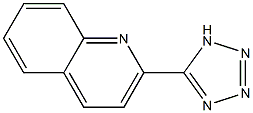 2-(1H-TETRAZOL-5-YL)QUINOLINE Struktur