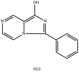 3-PHENYLIMIDAZO[1,5-A]PYRAZIN-1-OL HYDROCHLORIDE Struktur