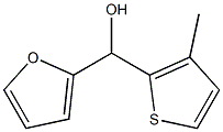 2-FURYL-(3-METHYL-2-THIENYL)METHANOL Struktur