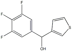 3-THIENYL-(3,4,5-TRIFLUOROPHENYL)METHANOL Struktur