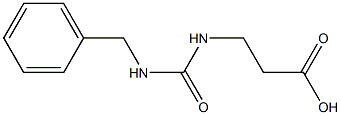 3-[[(BENZYLAMINO)CARBONYL]AMINO]PROPANOIC ACID Struktur