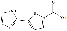 5-(1H-IMIDAZOL-2-YL)-THIOPHENE-2-CARBOXYLIC ACID Struktur