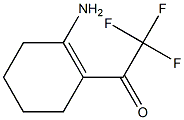 1-AMINO-2-(TRIFLUOROACETYL)CYCLOHEXENE Struktur