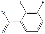 2-IODO-3-FLUORONITROBENZENE Struktur