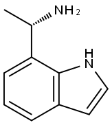 (1S)-1-INDOL-7-YLETHYLAMINE Struktur