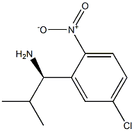 (1R)-1-(5-CHLORO-2-NITROPHENYL)-2-METHYLPROPYLAMINE Struktur