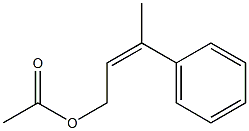 2-PHENYL-2-BUTEN-4-OL ACETATE Struktur