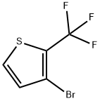 3-BROMO-2-TRIFLUOROMETHYLTHIOPHENE Struktur