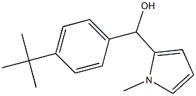 4-TERT-BUTYLPHENYL-(1-METHYL-2-PYRROLYL)METHANOL Struktur