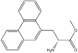 METHYL (2R)-2-AMINO-3-(9-PHENANTHRYL)PROPANOATE Struktur