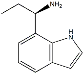 (1R)-1-INDOL-7-YLPROPYLAMINE Struktur