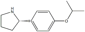 1-((2S)PYRROLIDIN-2-YL)-4-(METHYLETHOXY)BENZENE Struktur