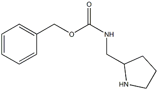 (2-PYRROLIDINYLMETHYL)-CARBAMIC ACID BENZYL ESTER Struktur