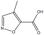 4-METHYLISOXAZOLE-5-CARBOXYLIC ACID Struktur