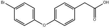 2-(4-(4-BROMOPHENOXY)PHENYL)ACETIC ACID Struktur