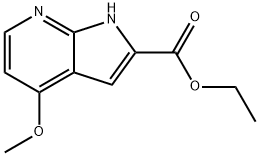 ETHYL 4-METHOXY-1H-PYRROLO[2,3-B]PYRIDINE-2-CARBOXYLATE