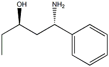 (1S,3R)-1-AMINO-1-PHENYLPENTAN-3-OL Struktur